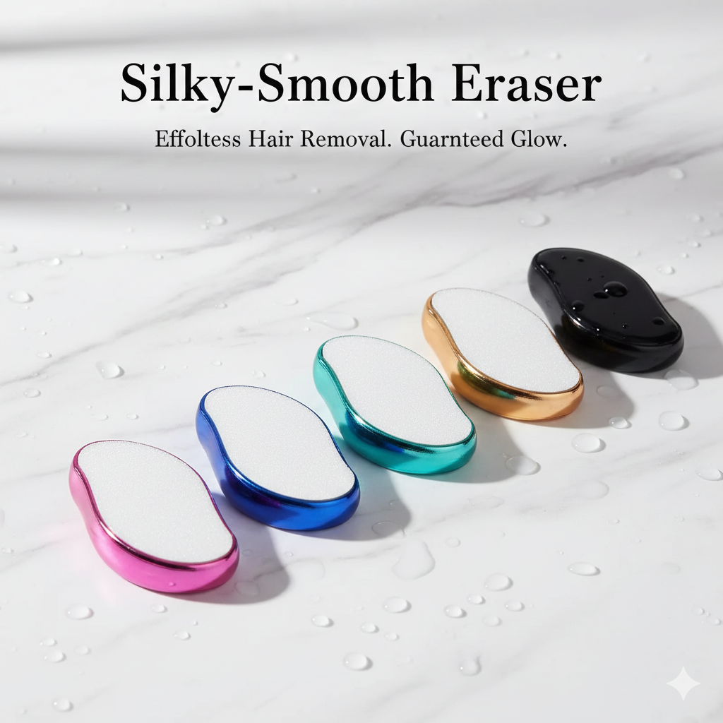 The Silky-Smooth Eraser: Gentle & Painless Hair Removal Magic Sponge