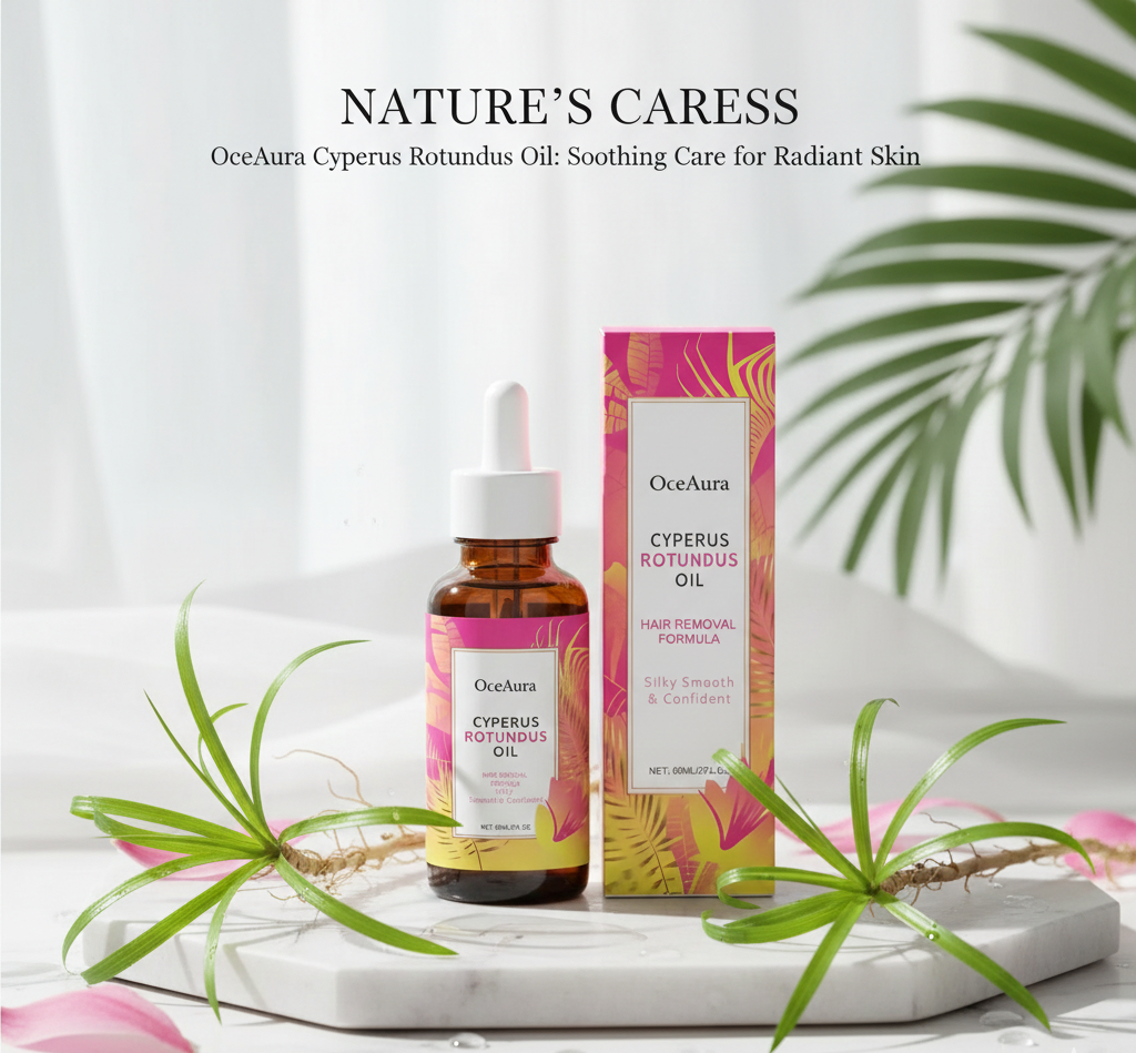 Cyperus Rotundus Oil for Hair Removal Soft Smooth Skin Care Deep Hydration anti Hair Growth Inhibition after Shave Oil