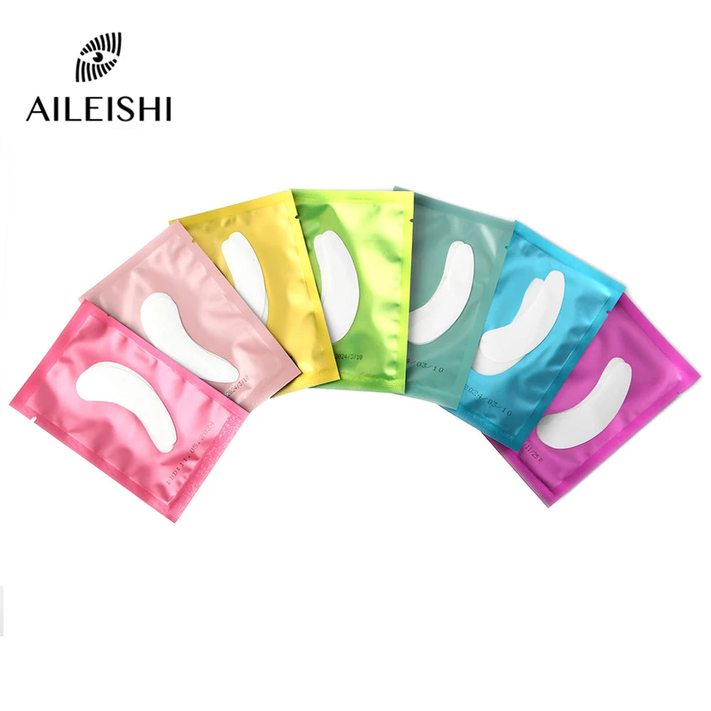 50Pairs/Lots Eye Patches Eyelash Extension under Eye Pads Makeup Eyelash Patches Tip Stickers Pads for Eyelash Extension Makeup